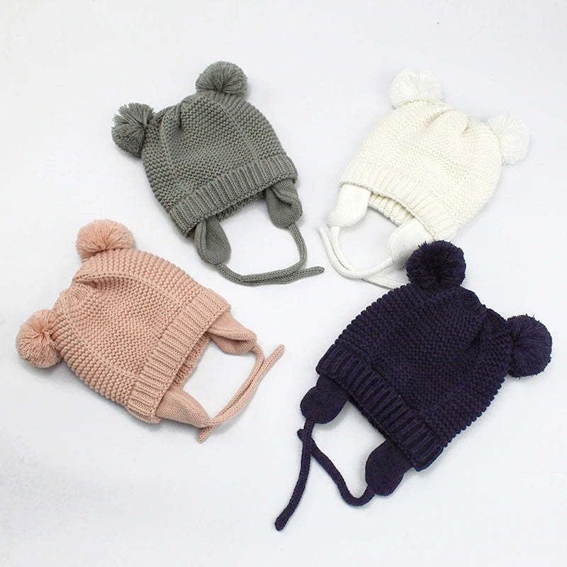 Fleece Baby Bonnet